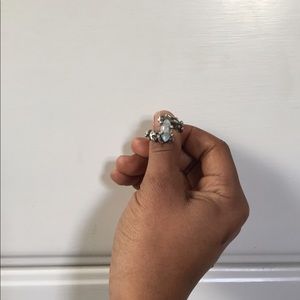 HLSK moonstone ring size 7